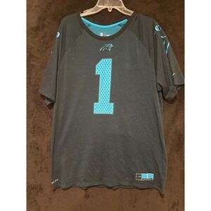 Nike NFL Carolina Panthers Cam Newton #1 Dri-FIT‎ T-Shirt XL